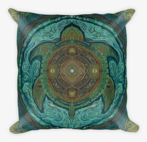 Hand Painted Design On Both Sides - Cushion