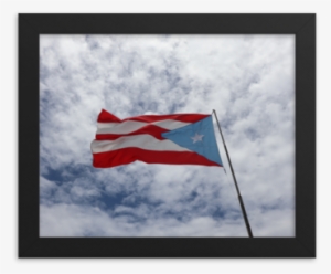 Horizontally Oriented Frame With Image Of Soft, Pillowy - White Clouds And Blue Sky