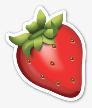 If You Are Looking For The Emoji Sticker Pack, Which - Strawberry Emoji Png
