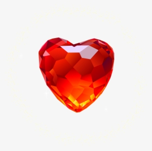 Large Red Diamond Heart Clipart M=1366063200 - Heart Shaped Diamond Red