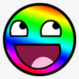 Download Amazing High-quality Latest Png Images Transparent - Rainbow Awesome Face