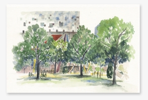 Grange Park Post-card - Postcard