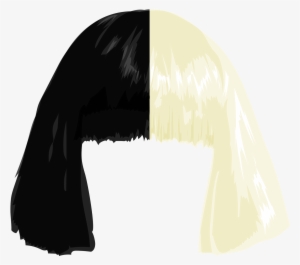 Wigs Png Download - Sia Sticker Png
