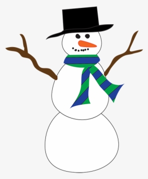 Snowman Clipart Chubby - Snowman Graphic