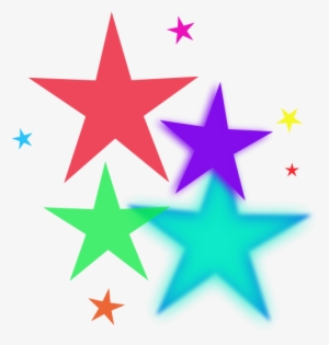 Stars Png Clip Arts For Web - Colorful Stars Clipart