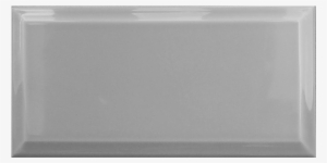 Metro Bevelled Edge Light Grey - Serving Tray