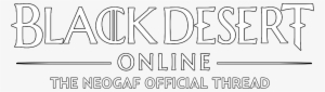 Black Desert Online Png