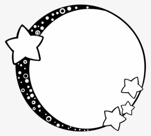 Moon Clipart Border Free Collection - Clip Art Frames
