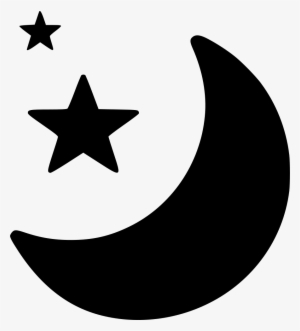 Moon Stars Comments - Moon And Stars Svg