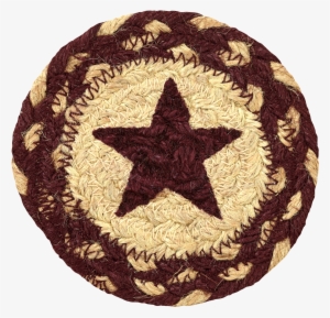 Vhc Brands Burgundy Tan Jute Coaster Stencil Star Set - Captain America Vinyl Sticker