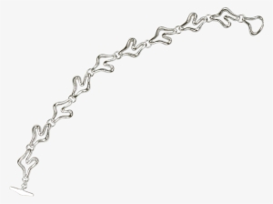 Ladies Shipton And Co Exclusive Silver Dinosaur Footprint - Shipton & Co