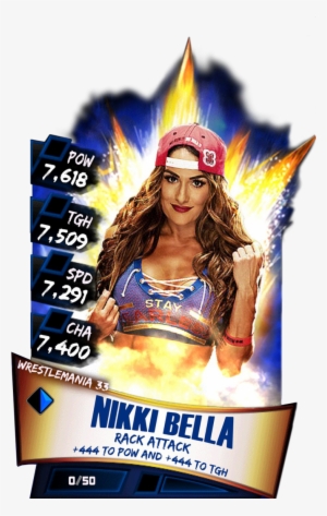 Nikkibella S3 14 Wrestlemania33 - Wwe Supercard Wrestlemania 33 Carmella