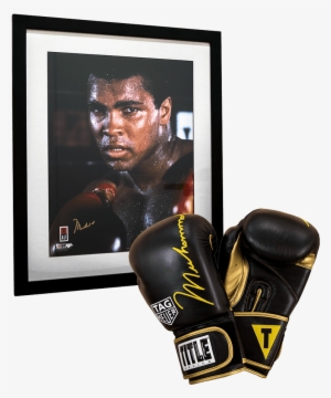 Exclusive Muhammad Ali Signed Portrait And Limited - Muhammad Ali