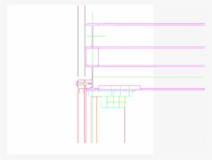 Close-up Of The Junction Between The Window Frame And - Diagram