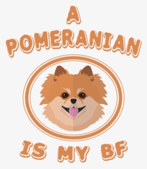 Niedlicher Spitz-cartoon! Karte