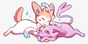 Chibi Sylveon - Sylveon And Espeon Chibi