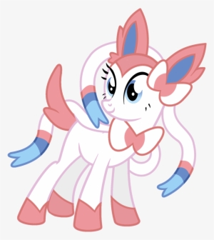Partylikeapegasister, Pokémon, Ponified, Ponymon, Safe, - Sylveon No Background