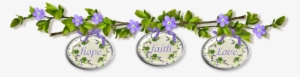 Easter Border Cluster Freebie - Periwinkle