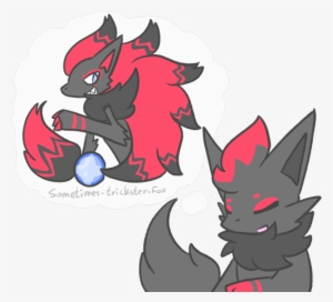 “i Mean Evolving Into A Zoroark Is Pretty Nice, Getting - Cartoon