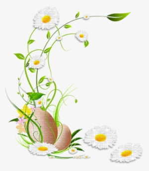 Cadre Pâques Easter Frame Border