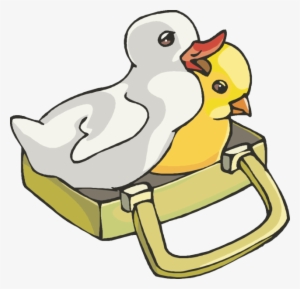 Chick And Duck Clipart