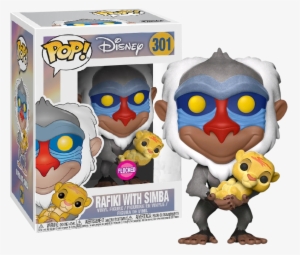 rafiki flocked funko pop
