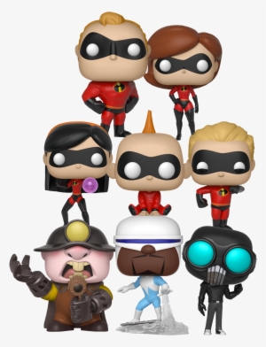 The Incredible Funko Pop Vinyl Bundle Set - Incredibles 2 Funko Pop