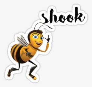 The Bee Movie Shook Meme Shook Script - Barry Bee Benson Png