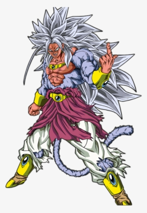 Clip Freeuse Render Dragon Ball Renders Super Saiyan - Dragon Ball Broly Super Saiyan 5