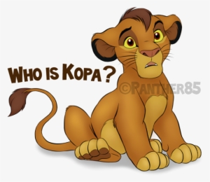 Jpg Black And White Library Who Is Kopa By Panther - Simba