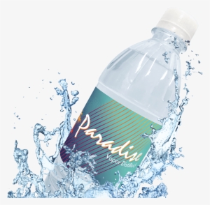 Water Splash Label - Water