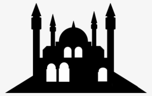 Clipart Mosque - Mosque Silhouette Printable