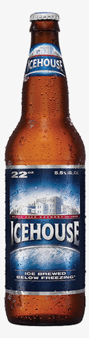 Ice House - Icehouse Beer 22 Oz Glass Bottle - 500x500 PNG Download ...