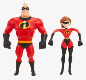 Mr Incredible And Elastigirl Power Couple 12” Action - Incredibles 2 Power Couple