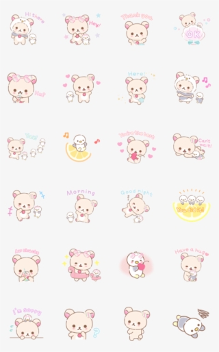 Korilakkuma's Vacation - Nyxl Wallpaper Iphone