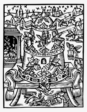 This Free Icons Png Design Of Freaky Beehive Woodcut