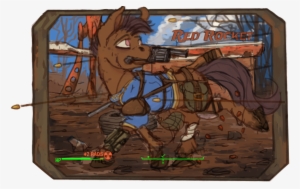 Celestiawept, Fallout, Fallout Equestria, Gun, Oc, - Cartoon
