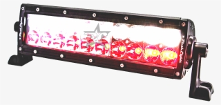 Plashlights Dual Color Led Hunting Light Bar Red White - White