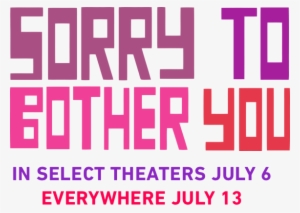Sorry To Bother You Poster