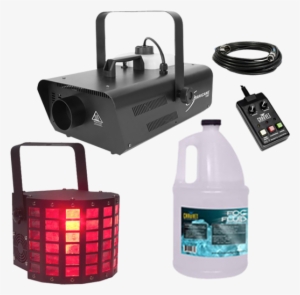 Chauvet Dj Hurricane 1302 Compact Water-based Fog Machine - American Dj Mini Dekker Colored Beam Led Effect Light