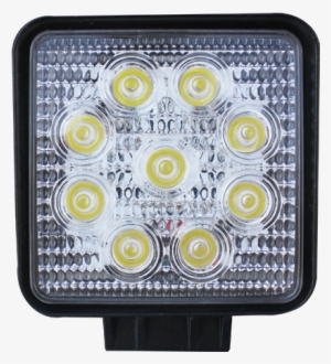 Square Fog Light 9 Led 4 - Faro Cuadrado 9 Led