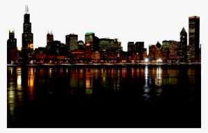 Share This Image - Chicago At Night