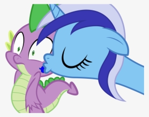 Spellboundcanvas, Female, Kissing, Kiss Mark, Male, - Minuette Mlp