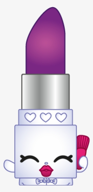 Shopkins Lipstick Png - Lippy Lips Cartoon Shopkins