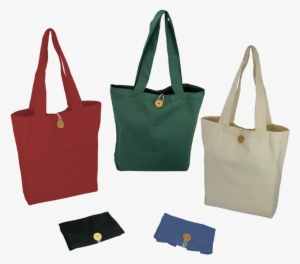 Organic Cotton Reusable Folding Tote Bags