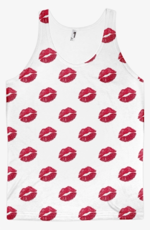 All Over Emoji Tank Top - Checker Board Numbers