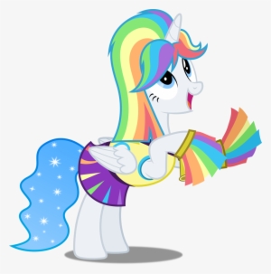 White Flare As Cheerleader - Twilight Sparkle