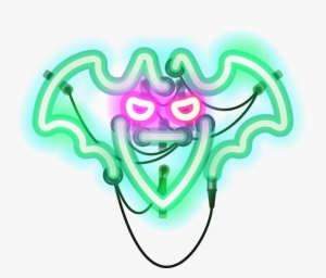 Green Watercolor Hand-painted Tube Bat Transparent - Christmas Day