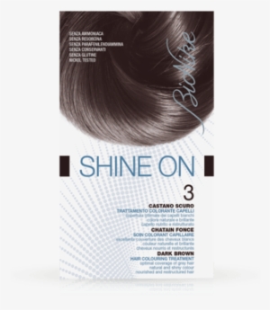 Shine On 3 Dark Brown Hair Colouring Treatment - Bionike Shine On 4.5