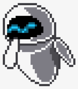 Wall E-eva - Wall E Pixel Art